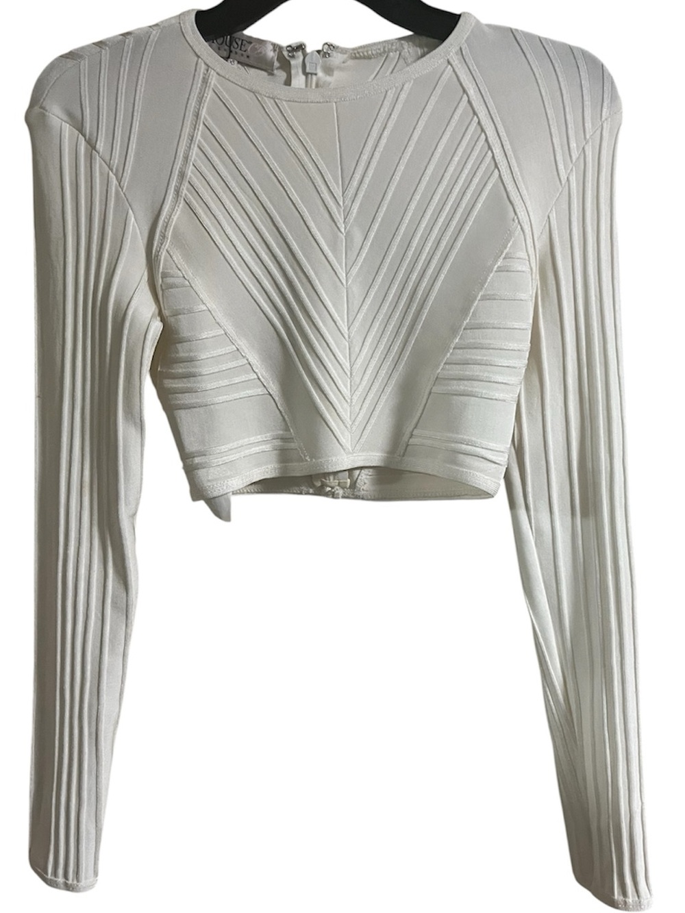 NWT House of CB bandage crop top